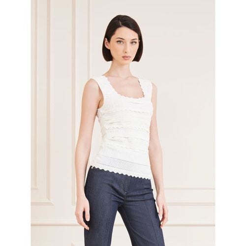 Top In Maglia Fascia Crochet Marciano - Guess - Modalova