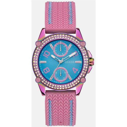 Orologio Multifunzione Con Cristalli - Guess - Modalova