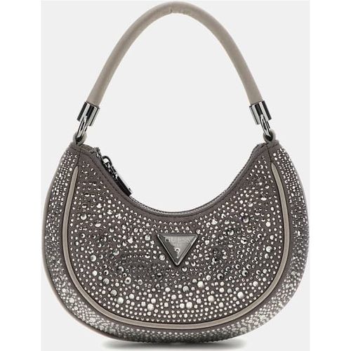 Mini Borsa A Spalla Zalina Strass - Guess - Modalova