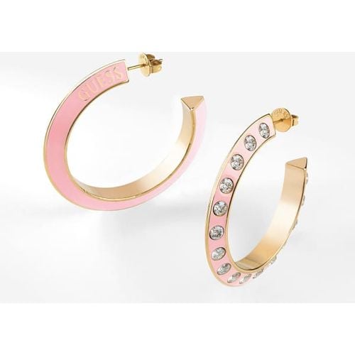 Orecchini Hoops Dont Lie - Guess - Modalova