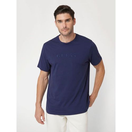 T-Shirt Logo Ricamato - Guess - Modalova