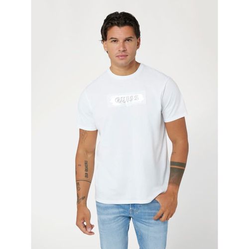 T-Shirt Logo Metallizzato - Guess - Modalova