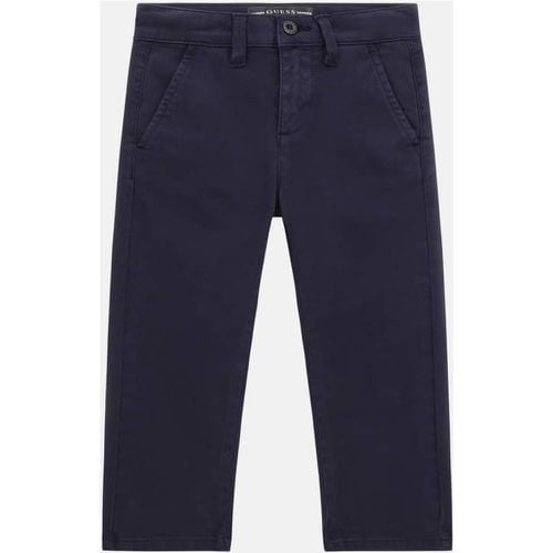 Pantalone Chino In Raso - Guess - Modalova