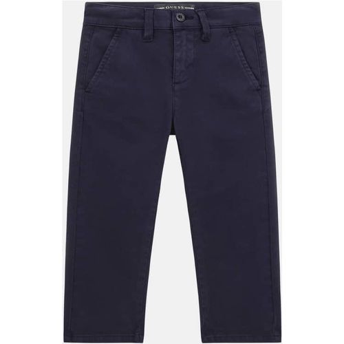 Pantalone Chino In Raso - Guess - Modalova