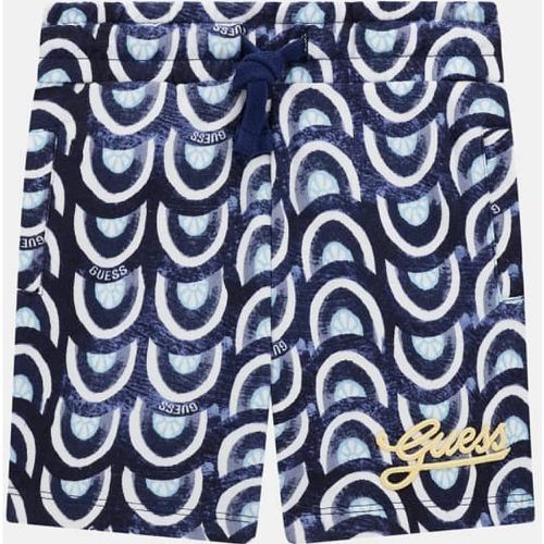 Shorts Active Con Stampa All Over - Guess - Modalova