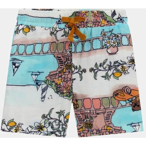 Shorts Con Stampa All Over - Guess - Modalova