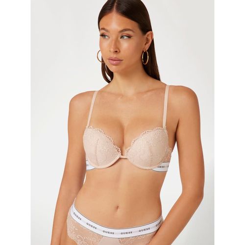 Reggiseno Push Up Fascia Con Logo Belle - Guess - Modalova