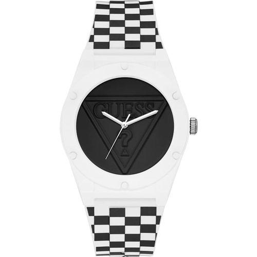 Orologio Silicone Logo - Guess - Modalova