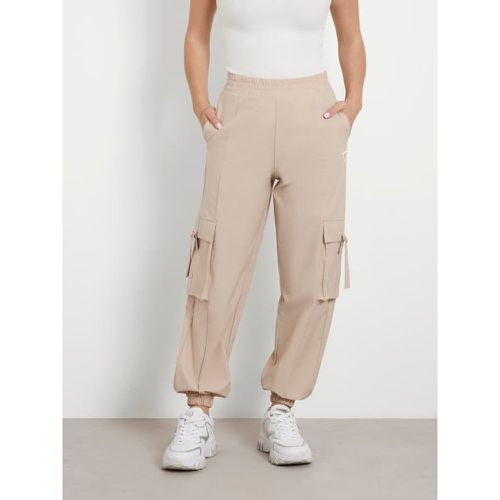 Pantalone Cargo A Vita Media - Guess - Modalova