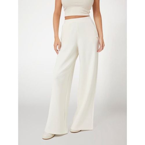 Pantalone Wide Leg A Vita Media - Guess - Modalova