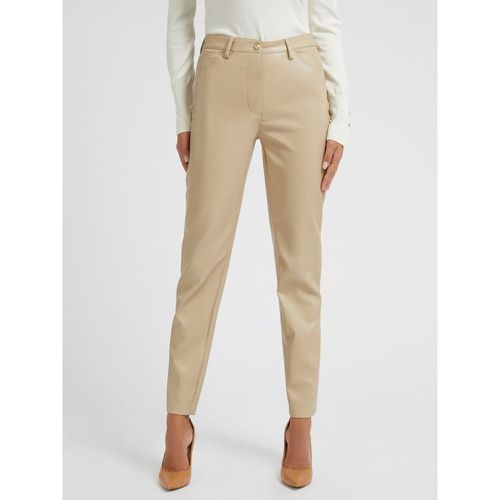 Pantalone Dritto In Similpelle - Guess - Modalova