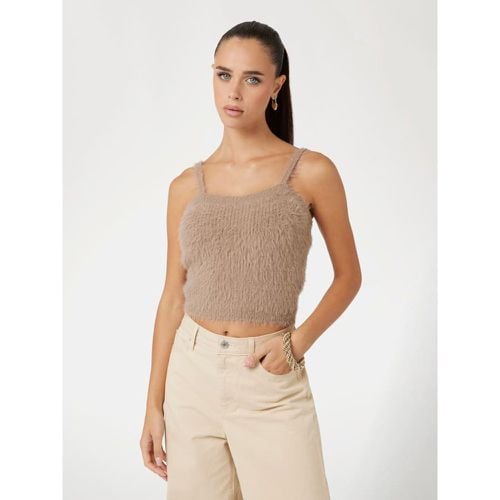 Top In Maglia Fuzzy - Guess - Modalova