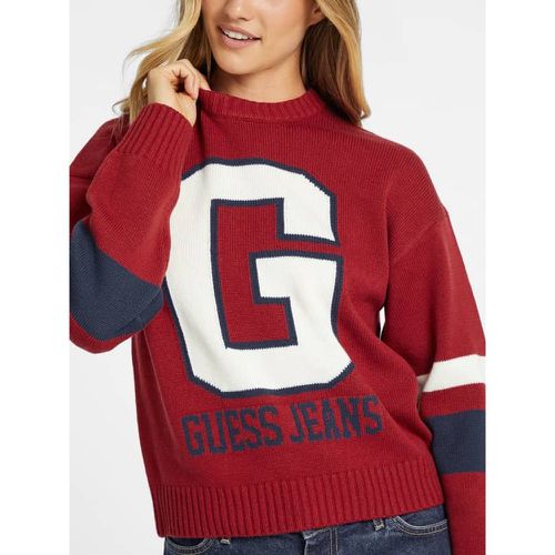 Maglione Con Logo In Misto Lana - Guess - Modalova