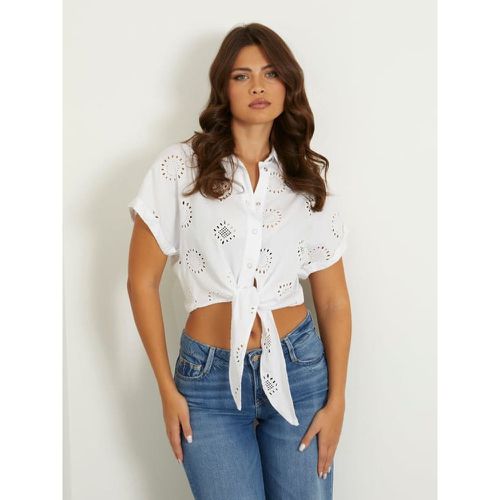 Camicia Con Ricami - Guess - Modalova