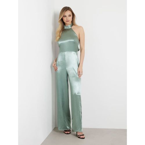 Tuta Wide Leg In Raso - Guess - Modalova