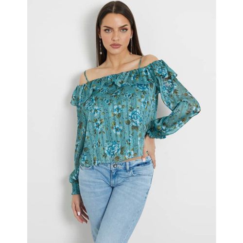 Blusa Stampa Floreale - Guess - Modalova