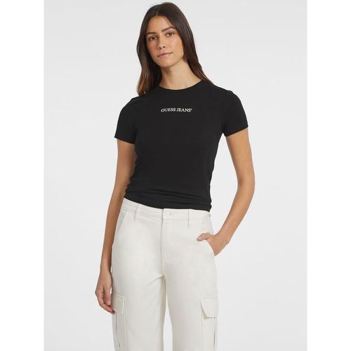 T-Shirt Vestibilità Slim Con Stampa Di Logo - Guess IT - Modalova