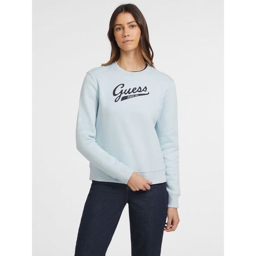 Felpa Con Logo Script - Guess - Modalova