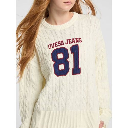 Maglione Girocollo A Trecce 81 - Guess - Modalova