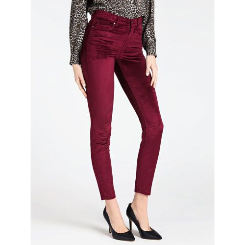 Pantalón Skinny Efecto Terciopelo - Guess - Modalova
