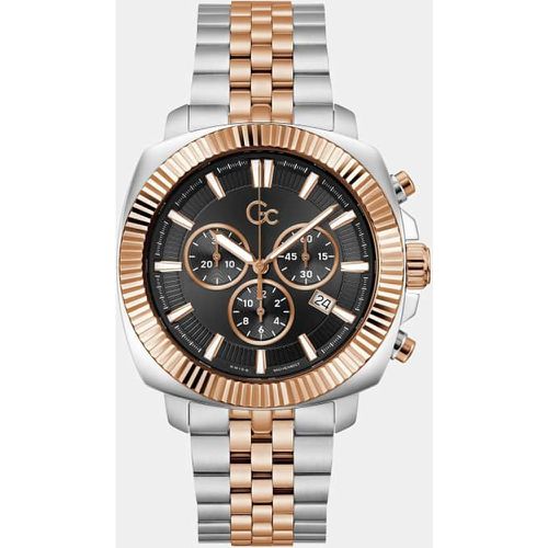 Orologio Multifunzione Al Quarzo Gc In Acciaio Inossidabile 44 Mm - Marciano Guess - Modalova