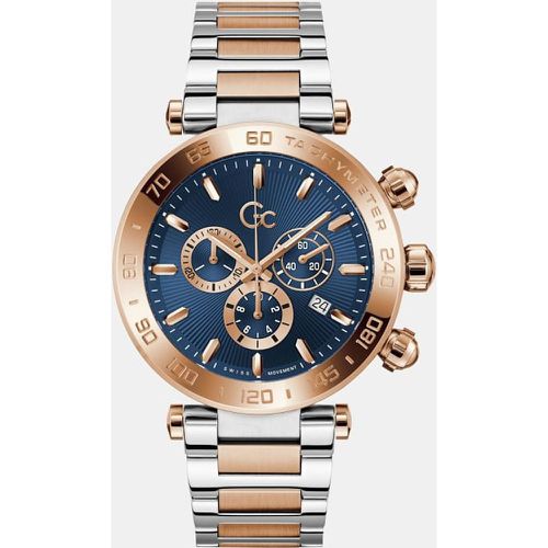 Orologio Multifunzione Al Quarzo Gc Con Calendario In Acciaio Inossidabile 44 Mm - Marciano Guess - Modalova