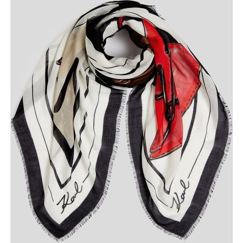 K/signature Bags Scarf, Woman, , Size: One size - Karl Lagerfeld - Modalova