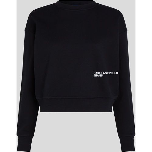 Klj Regular Logo Sweatshirt, Woman, , Size: XXL - KL Jeans - Modalova