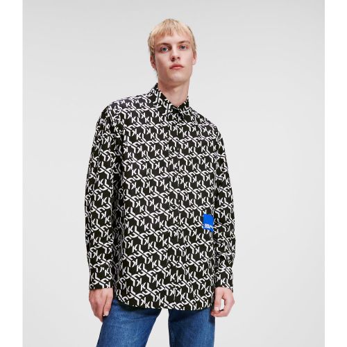 Monogram Shirt, Man, , Size: L - KL Jeans - Modalova