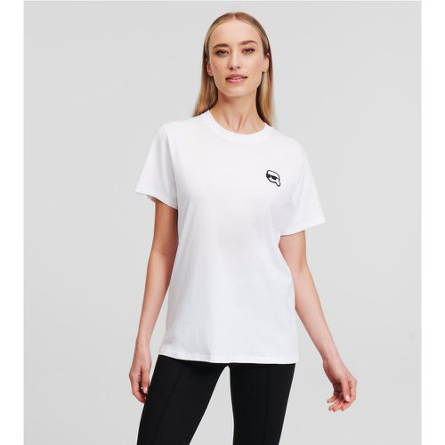 Ikon Patch T-shirt, Woman, , Size: L - Karl Lagerfeld - Modalova