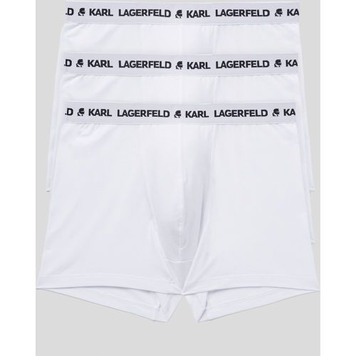 Karl Logo Trunks – 3 Pack, Man, , Size: M - Karl Lagerfeld - Modalova