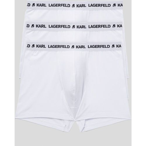 Karl Logo Trunks – 3 Pack, Man, , Size: XS - Karl Lagerfeld - Modalova