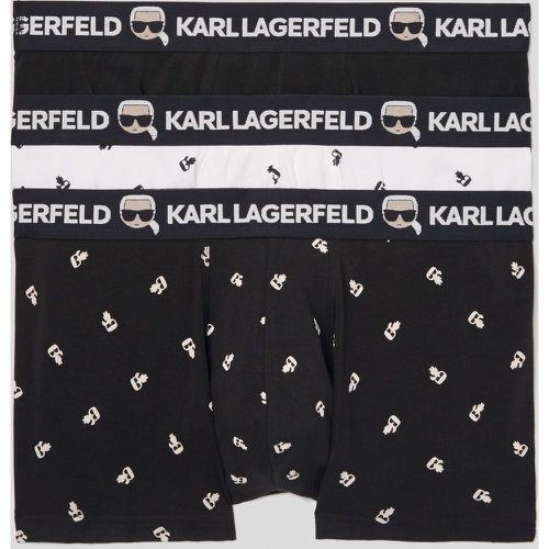 Ikonik Karl Trunks Set – 3 Pack, unisex, , Size: XS - Karl Lagerfeld - Modalova
