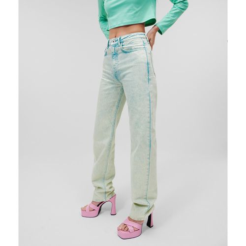 Klj High Rise Straight Jeans, Woman, , Size: 2530 - KL Jeans - Modalova