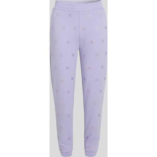 Jogging À Strass Monogram, , , Taille: L - Karl Lagerfeld - Modalova