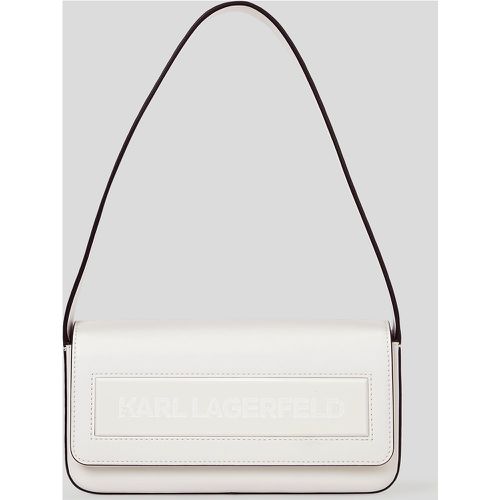Ikon K Medium Flap Shoulder Bag, Woman, , Size: One size - Karl Lagerfeld - Modalova