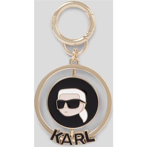 Ikon Rotating Disc Keychain, Woman, , Size: One size - Karl Lagerfeld - Modalova