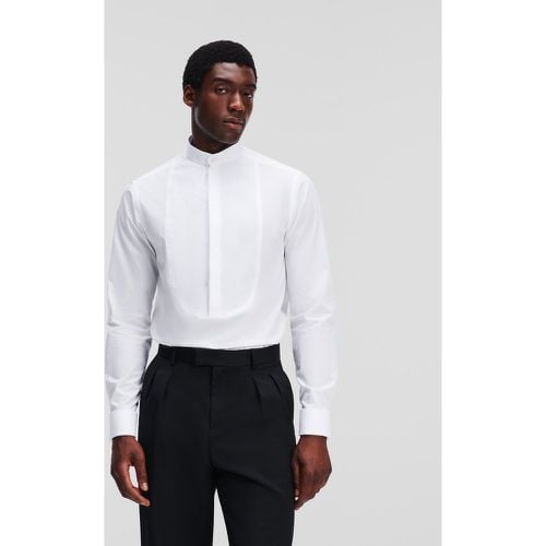 Mao Collar Shirt Handpicked By Hun Kim, Man, , Size: 37 - Karl Lagerfeld - Modalova