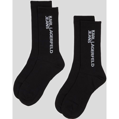 Klj Logo Socks – 2 Pack, Man, , Size: 38-42 - KL Jeans - Modalova