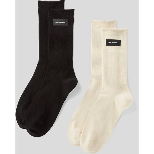 Karl Logo Socks – 2 Pack, Man, /, Size: One size - Karl Lagerfeld - Modalova