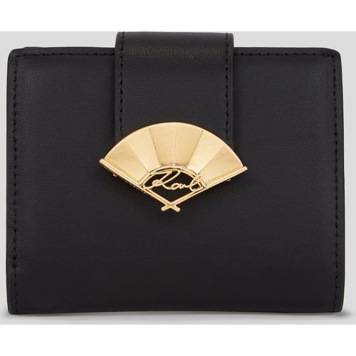 K/signature Fan Bifold Wallet, Woman, , Size: One size - Karl Lagerfeld - Modalova