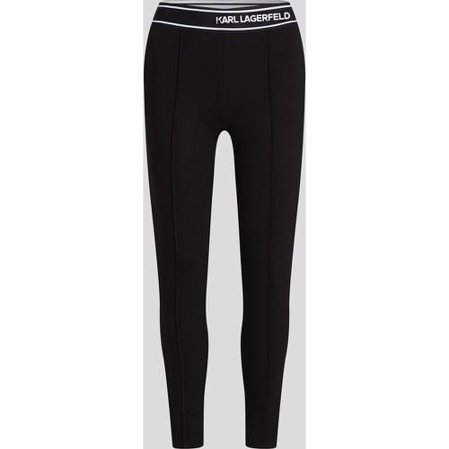 Karl Logo Leggings, Woman, , Size: L - Karl Lagerfeld - Modalova