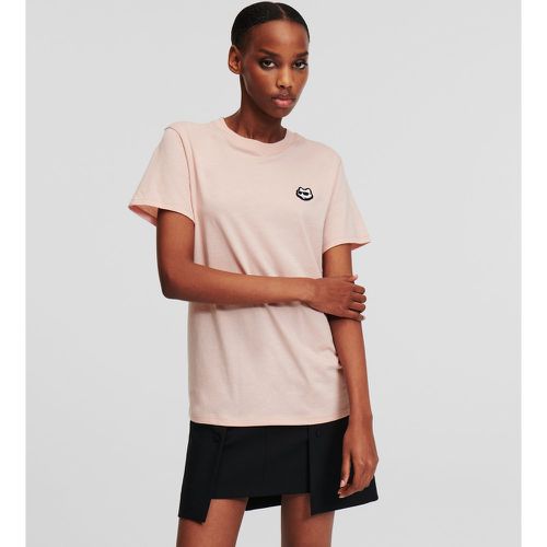 K/ikonik Patch T-shirt, Woman, , Size: M - Karl Lagerfeld - Modalova