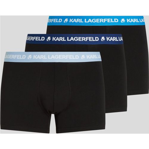 Karl Logo Trunks - 3 Pack, Man, //, Size: S - Karl Lagerfeld - Modalova
