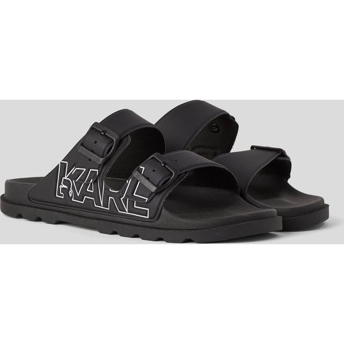 Kondo Tred 2-strap Sandals, Man, , Size: 40 - Karl Lagerfeld - Modalova
