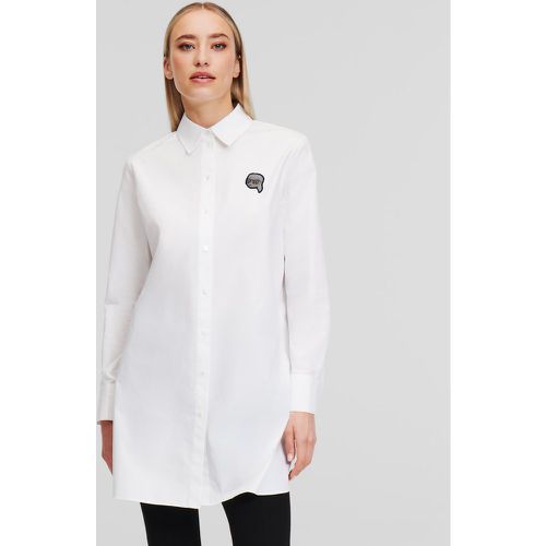 K/ikonik Tunic Shirt, Woman, , Size: 44 - Karl Lagerfeld - Modalova