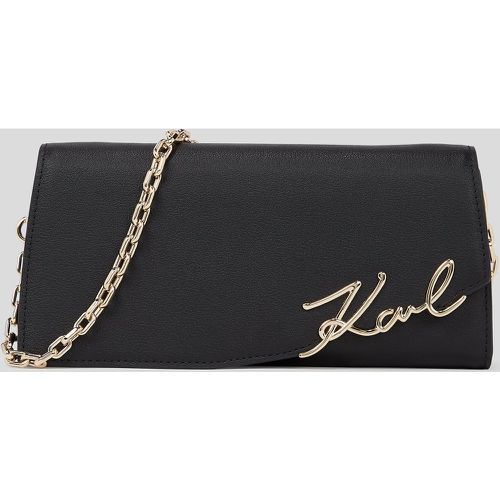 K/signature Crossbody Wallet, Woman, /, Size: One size - Karl Lagerfeld - Modalova