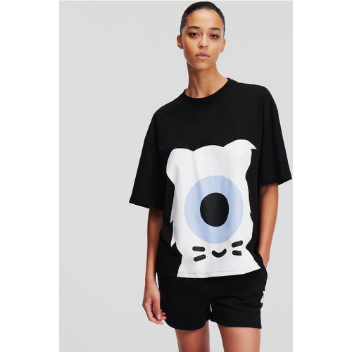Kl X Darcel Disappoints Oversized T-shirt, Woman, , Size: XL - Karl Lagerfeld - Modalova