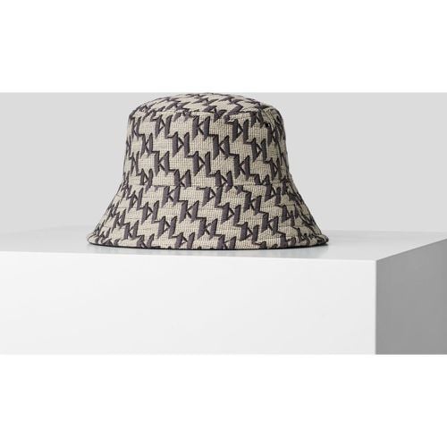 Kl Monogram Bucket Hat, Woman, , Size: One size - Karl Lagerfeld - Modalova