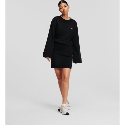 Wide-sleeve Sweat Dress, Woman, , Size: XS - Karl Lagerfeld - Modalova